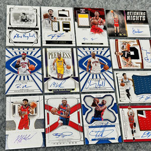 
High-end card signed RPA national treasure signed Lakers Green Army genuine NBA star card Panini Panini investment collection
