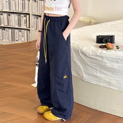 Girls' Pants Spring and Autumn New 2026 New Style Ice-Feel Quick-Drying Anti-Mosquito Pants Trendy Sun Protection Loose Casual Wide-Leg Pants