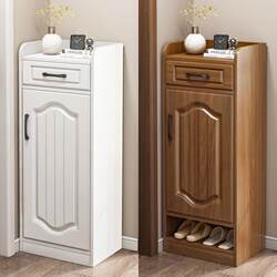 Simple Modern Small Apartment Entryway Shoe Cabinet, Large Capacity Shoe Cabinet for Home, Economical Shoe Storage