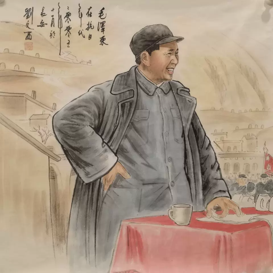中国古美術・桃図三尺画芯・斉白石印款・水墨彩色画・純手描き・文房・宣紙・带水印 中国古美術・桃図三尺画芯・斉白石印款・水墨彩色画・純手描き