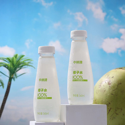 中林牌纯椰子水椰子果汁100%纯椰子水电解汁0脂果汁孕妇360ml
