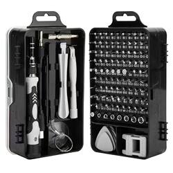 Upgraded Screwdriver Set 115-in-1 Multi-Functional Precision Screwdriver Bits for Watch and Mobile Phone Repair Tools