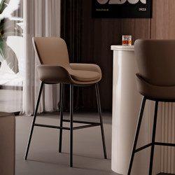Light Luxury Bar Stools for Home Use, Modern Minimalist Bar Chairs, High Stools, Kitchen Island Chairs, Bar Stools, Bar Chairs for Front Desk