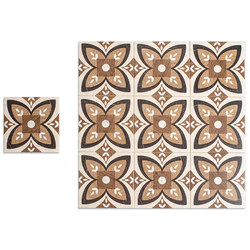 Yue Space French Mid-Century Style Wood Grain Tiles Bathroom Kitchen Balcony Entrance Bed and Breakfast Floor Tiles 200X200