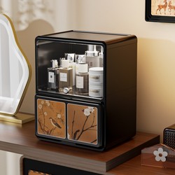 Cosmetic Storage Box Dust-Proof Large-Capacity Dressing Table Makeup Box Skin Care Products Lipstick Mask Large-Capacity Storage Rack