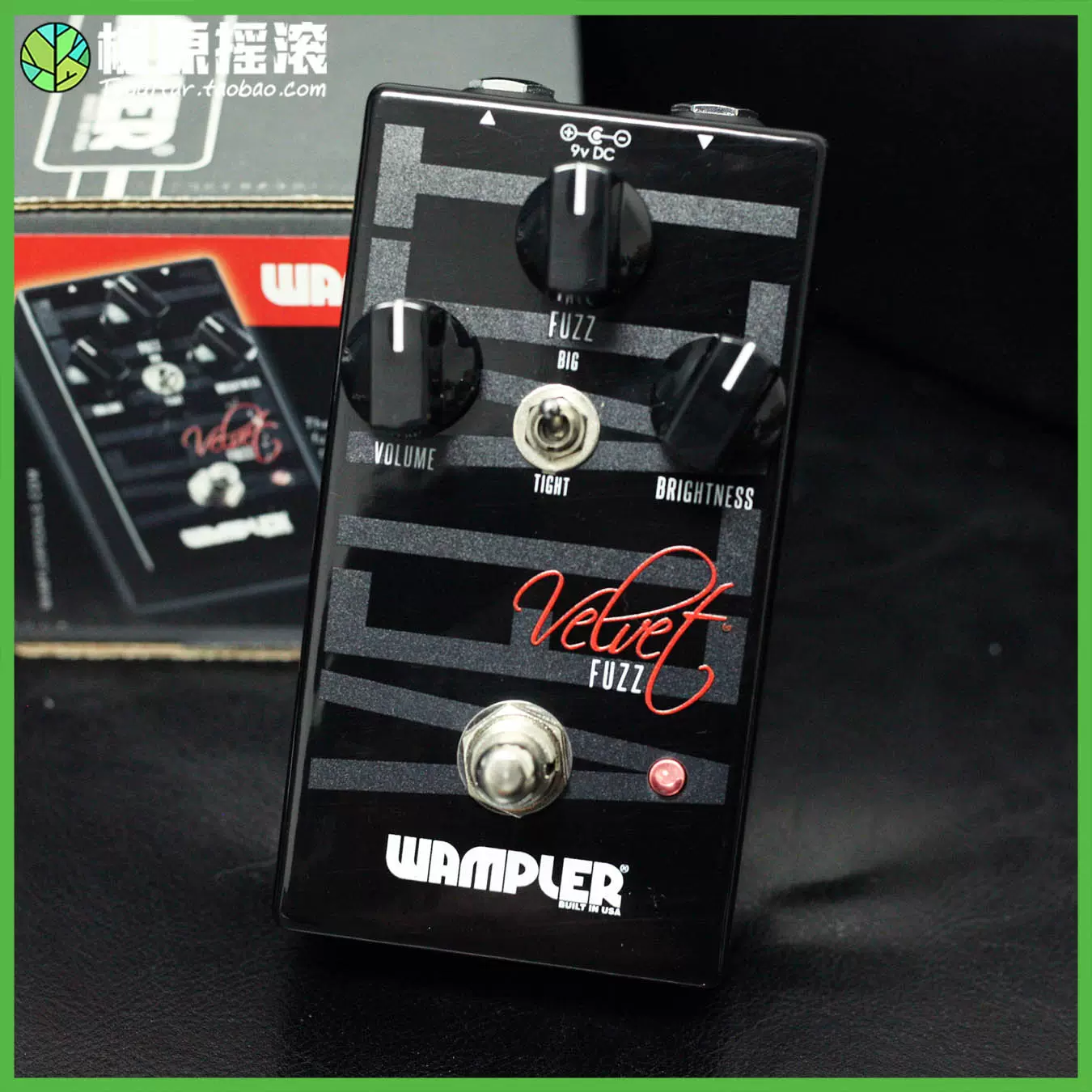 树原摇滚* 美国Wampler VELVET FUZZ 自创法兹音色单块效果器-Taobao