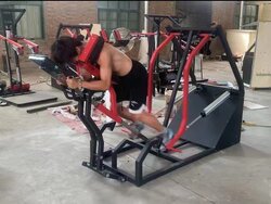 Track and Field Equipment Commercial Air Resistance Rear Kick Squat Trainer Indoor Leg Strength Explosive Speed Running Sprint Practice