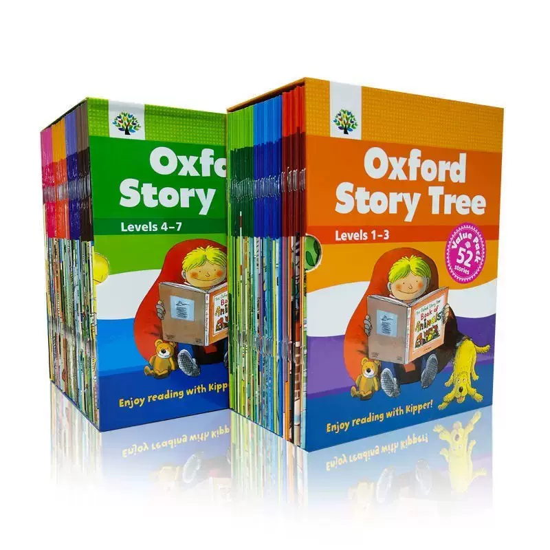 英文原版牛津故事树Story Tree 分级读物1-3 4-7级52册-Taobao