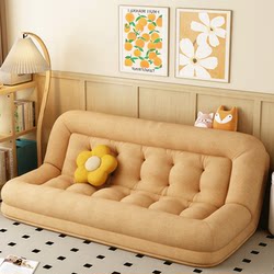 Lazy Sofa Single, Double and Three Person Small Apartment Can Lie down and Sleep on Tatami Living Room Balcony Multi-Functional Foldableing Sofa Bed