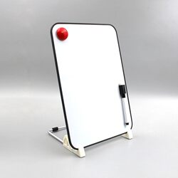 Children's Small Whiteboard, Home Blackboard, Magnetic Writing Board, Erasable Vertical Teaching Drawing Board, Stand-Type Memo Board
