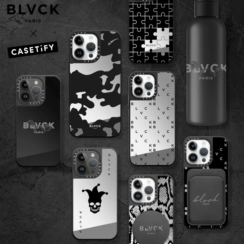 CASETiFY × BLVCK Paris iPhone14ProMax 新品-