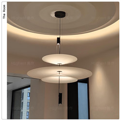 Italian Flamingo Chandelier Restaurant Lamp Designer Creative Bar Ufo Chandelier Art Lighting Fixtures