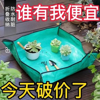 Household gardening supplies floor mat succulent green plants balcony