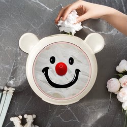 Plastic Wrap Storage Box for Kitchen, High Aesthetic Value, No-Drill Wall-Mounted, Pull-Out Type, Hair Mask Wrap Storage Box