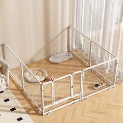 Medium and Large Dog Fence Indoor Living Room Pet Fence Fence Free Combination Dog Cage Training Toilet Dog Cage