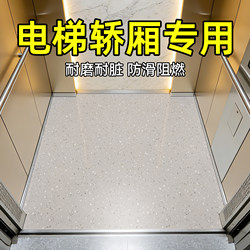 Special Floor Mats for Elevator Cabins, Thickened, Wear-Resistant, Waterproof, Non-Slip, Entrance Door Mats, Can Be Cut, Pvc Plastic Flooring