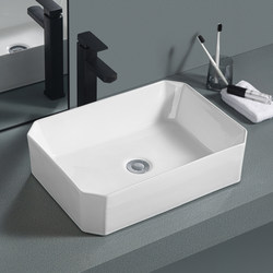Ceramic Countertop Basin Simple Basin Washing Machine Balcony Wash Basin Household Wash Basin Bathroom Basin Single Basin Small