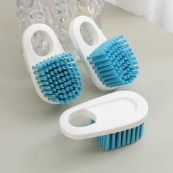 Multifunctional Cutting Board Brush, Special Cleaning Brush for Chopping Boards, Stove Decontamination Brush, Oil Removal Kitchen Pot Washing Brush, Basket Cleaning Brush