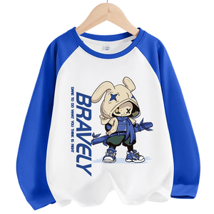 
Jeanswest boys long-sleeved T-shirt 2026 new spring and autumn tops for boys and girls trendy brand children's clothing boys and girls spring clothing