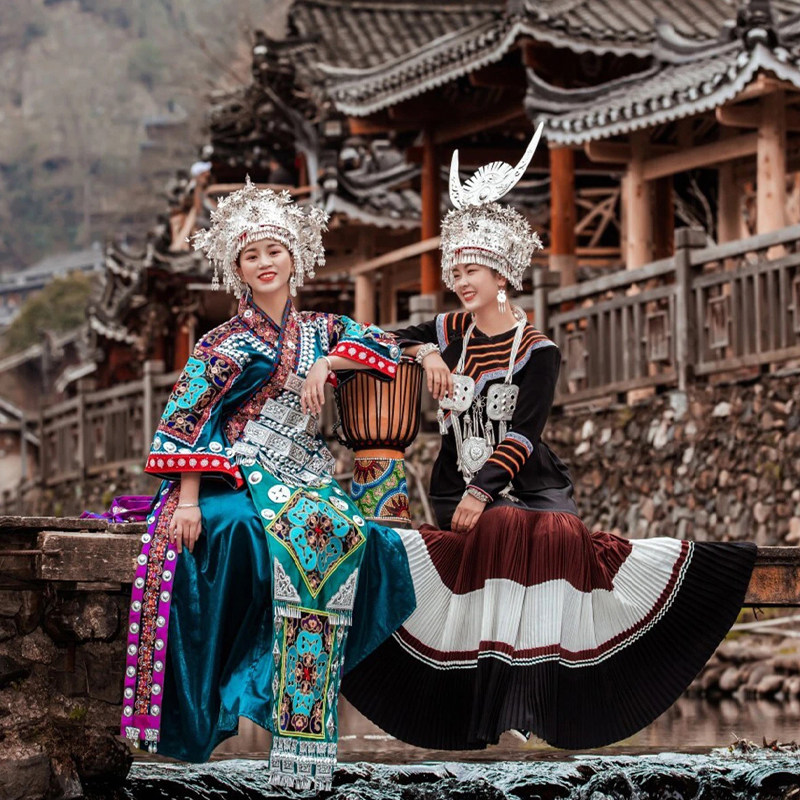 高铁出发贵阳10天9晚自由行黄果树瀑布小七孔千户苗寨万峰林