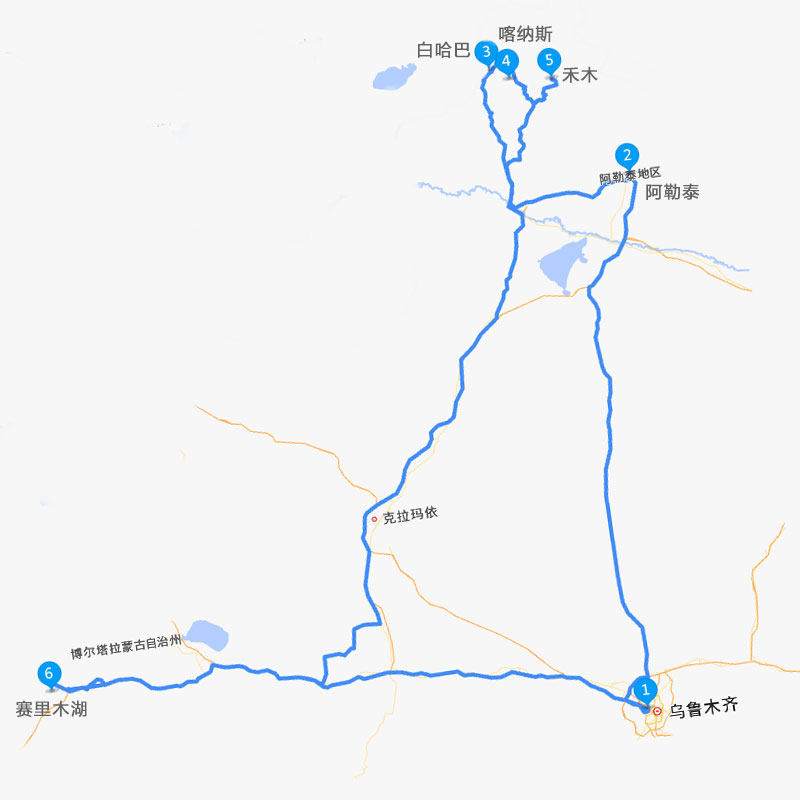 【1+1头等舱车】新疆2-6人小团 北疆喀纳斯禾木赛湖8日游含接送机