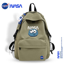 Nasa Co-Branded Trendy Brand 2025 New Fashion Backpack Women's Large-Capacity Backpack Men's College Student Junior High School Bag