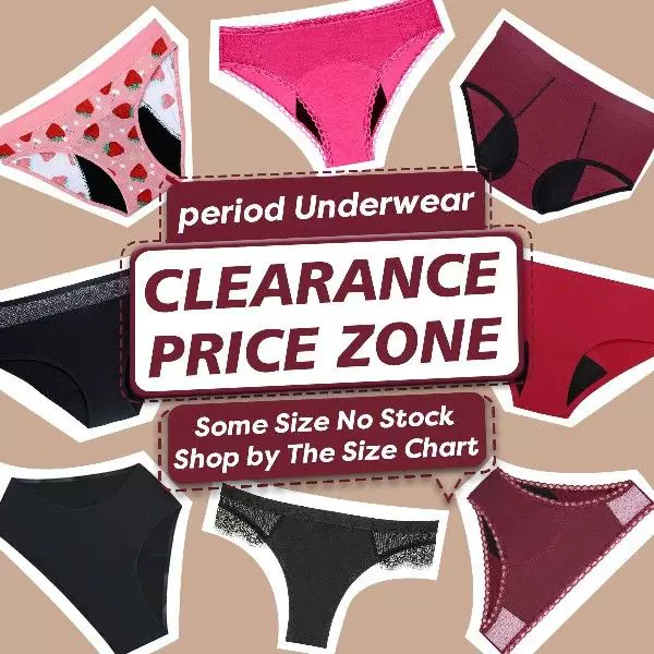 Seamless Menstrual Period Panties 4-Layer Leakproof Heavy Fl-Taobao
