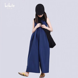 Girls' Summer Outfit 2026 New Children's Vest Korean Style Casual High-End Overalls Two-Piece Set