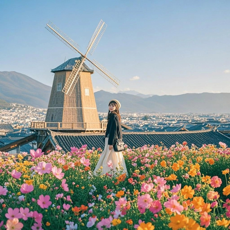 【8人小团】云南丽江泸沽湖大理7天6晚+四钻酒店玉龙雪山双廊古镇