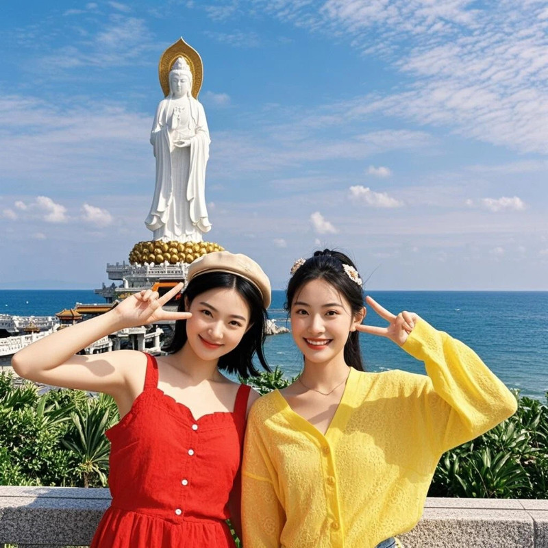 三亚5天4晚专车自由行住五钻红树林木棉+亚特兰蒂斯/蜈支洲/西岛