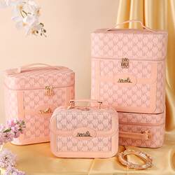 Japanese Imported High-Quality Cosmetic Case, Large-Capacity Gift Cosmetic Bag, Multi-Functional Waterproof Portable Beauty Case