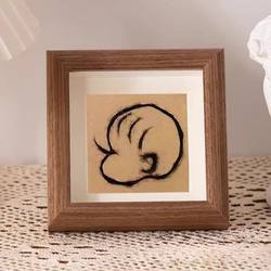 Fetal hair souvenir homemade baby fetal hair collection box