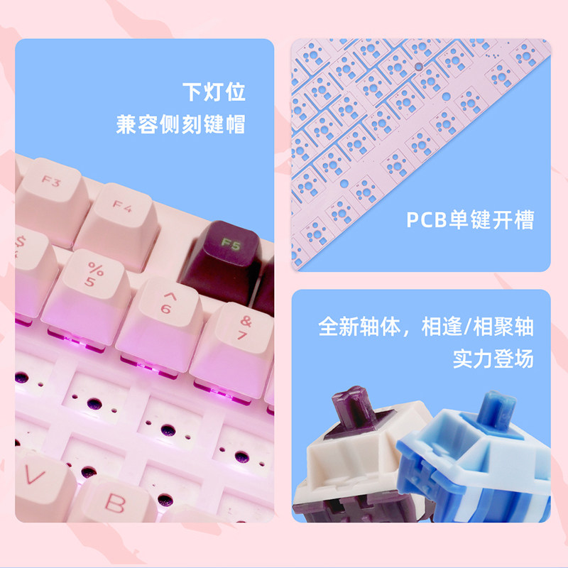Zzi Z98 Mechanical Keyboard - Wireless Bluetooth Hot-Swap - Kzzi