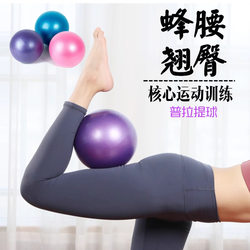 25cm Pilates Ball, Thickened, Explosion-Proof, Frosted, with Handle, Straw Ball, Gymnastics Ball, Fitness Ball, Yoga Ball
