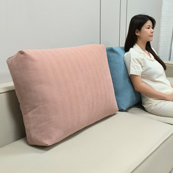 2025 Rectangular Three-Dimensional Chenille Living Room Sofa Large Cushion Backrest Pillow Cover Pillowcase Without Insert