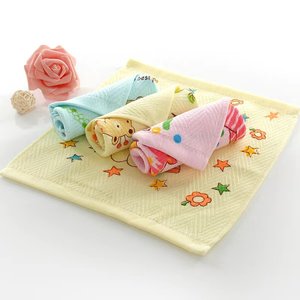 
Baby's special pure cotton towel bathing square towel wash towel bath towel baby saliva towel wipe hands and mouth children