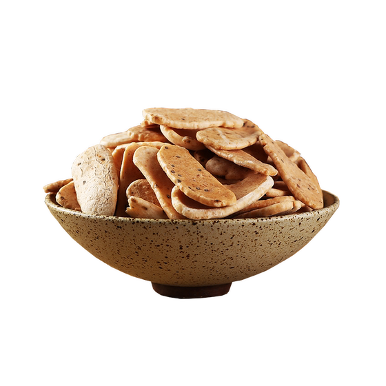Handmade fried rice cake slices, popcorn rice cake, fat strips, non-fried healthy specialties, nostalgic snacks for children and the elderly, roasted seeds and nuts