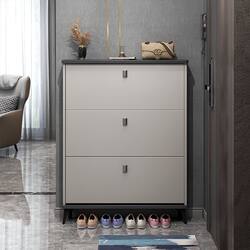 Mengshu Muyu Shoe Cabinet for Home Entrance, Large Capacity for Small Spaces, Modern Minimalist Storage Shoe Rack