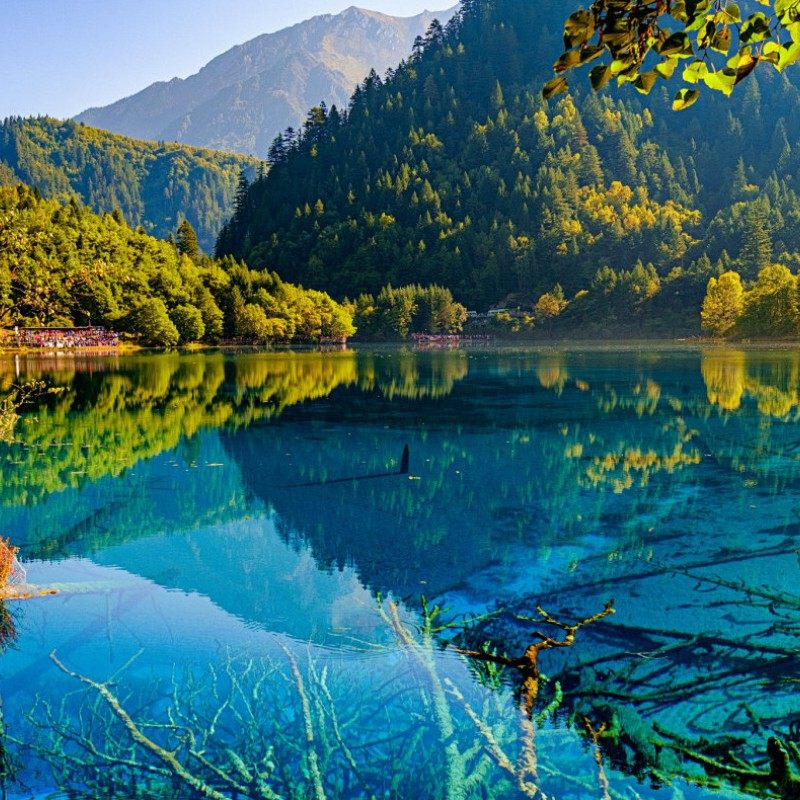 九寨沟至黄龙风景区直通车大巴拼车一日周边游