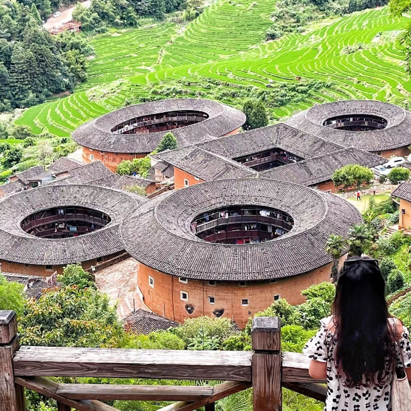 私家团南靖云水谣景区/永定土楼王景区/田螺坑景区三选二一日游