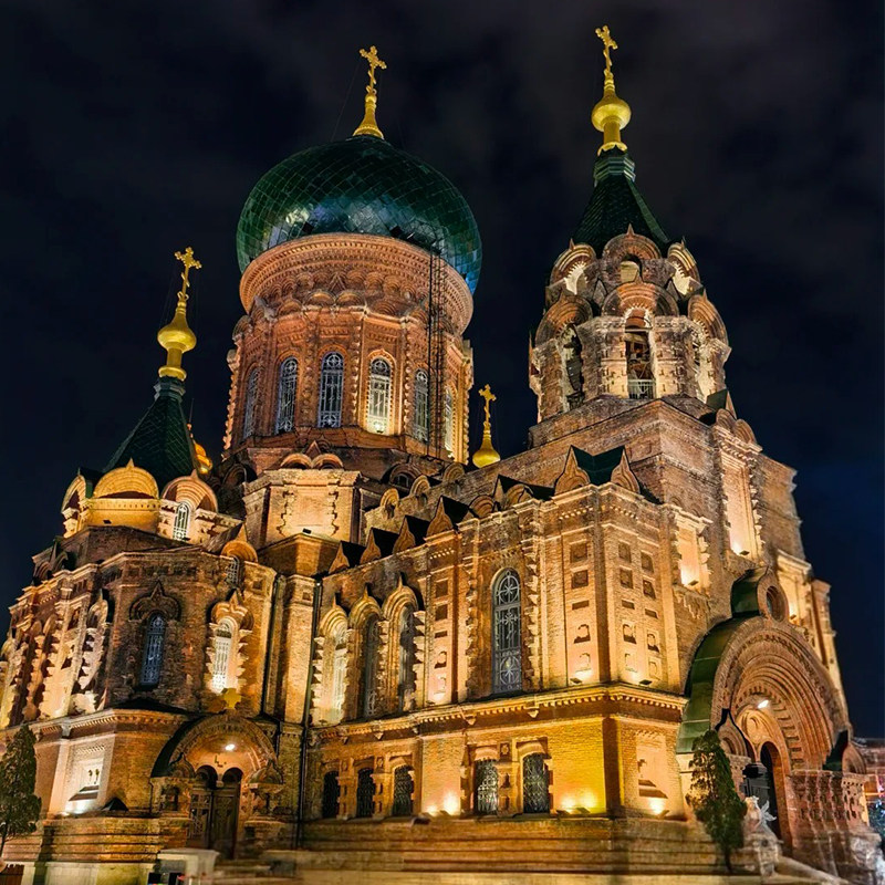 【深圳往返含机票】哈尔滨旅游跟团6天纯玩长白山雪乡延吉亚布力