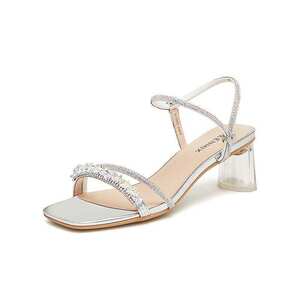 
Tianmeiyi Fairy One-Strip Thick Heel Sandals Women's High Heels Fashion Sandals 2024 Summer New KI002BL4