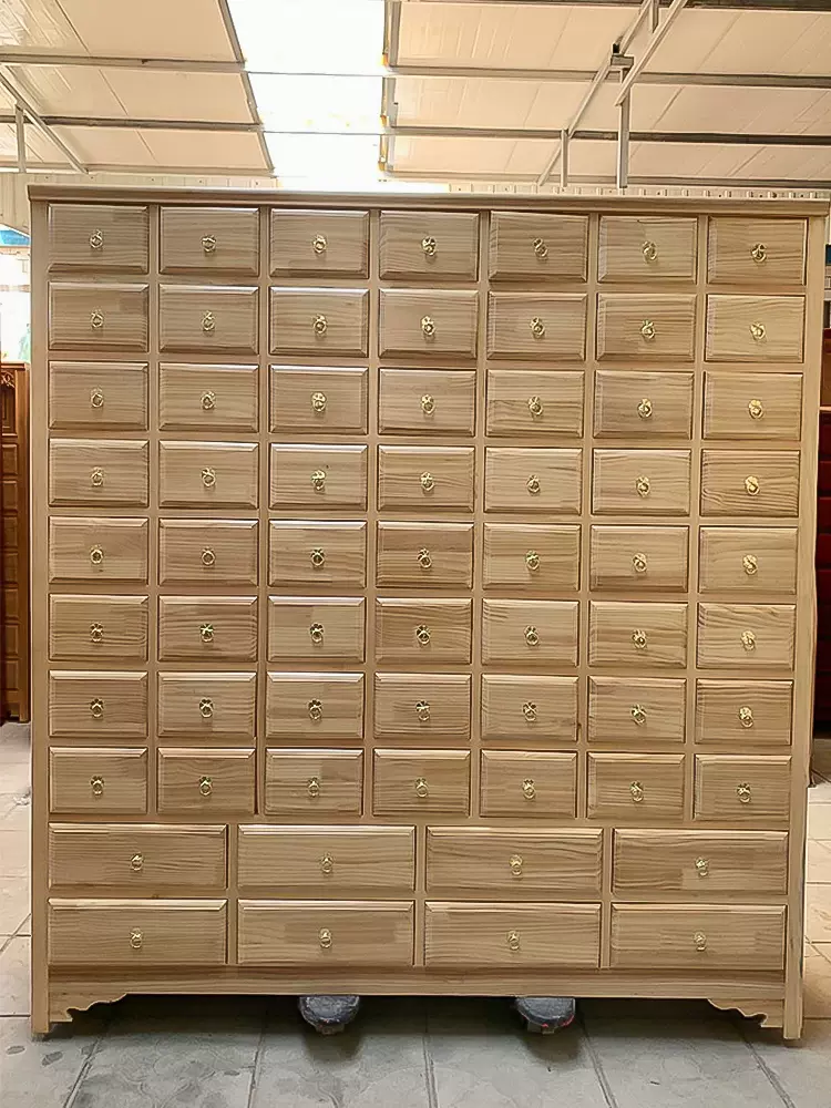 中国製 骨董 薬箪笥 薬棚 货架 药品抽屉 古董 抽屉柜 - 東京都の家具 