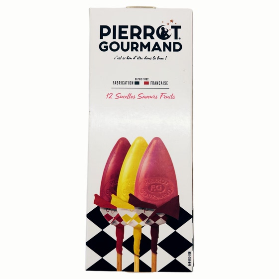 
French imported Belugo lollipops colorful raspberry lemon cherry orange Internet celebrity children's snacks candies