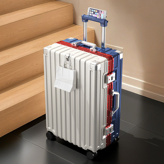 
Pull back travel luggage 2025 new women's password trolley case men's 24-inch large capacity travel boarding suitcase 28