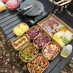 Turkey Noodle Takeaway Box, Outdoor Picnic Lunch Box, Disposable Thickened Kraft Paper Pasta Fruit Takeaway Box, Salad