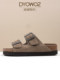 DYOWOZ/Dongyuan Made Japanese Birkenstock thick-soled cork sandals for women's new fashionable and versatile flip-flops