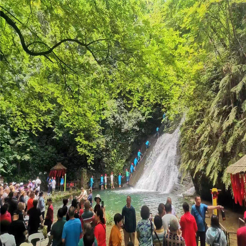 【真纯玩100%】桂林旅游4天3晚兴坪漓江古东瀑布遇龙河竹筏纯玩