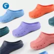 dép phòng sạch Faran/Faran phẫu thuật giày phòng sạch giày làm việc Crocs phòng thí nghiệm dép ngón chân-mũi giày chống trượt nữ mùa xuân dép bệnh viện phòng khám 