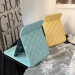 Mirror, Makeup Mirror, Desktop Portable, Foldable for Girls, Home Use, Student Dormitory, Cute Flip-Top Vanity Mirror